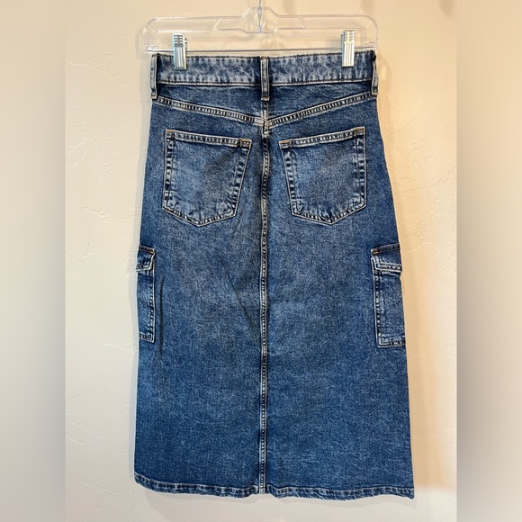 NWT Gap Denim Maxi Skirt - Picture 4 of 7